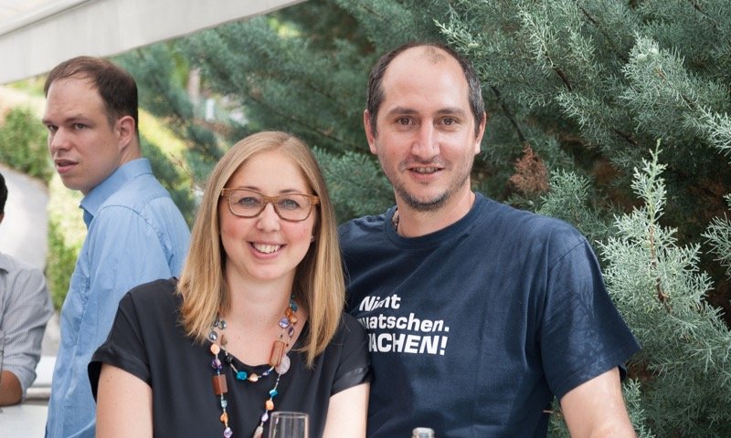 Tochter und Schwiegersohn